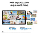 Galaxy Tab A11, 64gb, 4gb Ram, Tela De 8.7 , Bateria 5.100mah, Câmera Frontal 5mp, Câmera Traseira 8mp, Wifi Prata