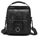 Bolsa Masculina Executiva JEEP BULUO Multiuso de Couro | Grande Capacidade, Alça Transversal, Estilo Messenger